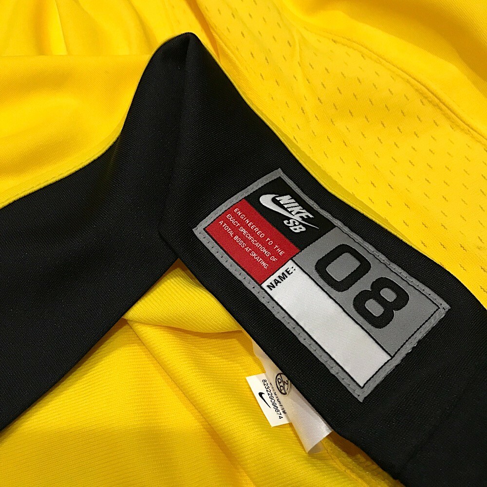 NEW NIKE SB BRIAN ANDERSON COLLECTION HOCKEY JERSEY YELLOW JAGUARS YELLOW SZ M | eBay