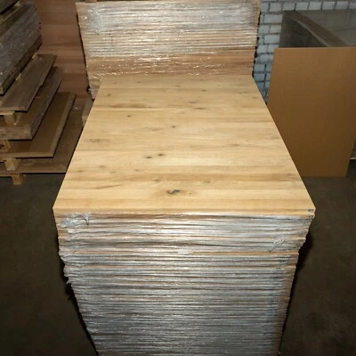Massivholzplatte Leimholzplatte Eiche Wildeiche Rustikal DL 26mm