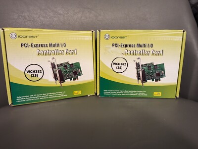 PCI-Express Multi I/O Controller Karte WCH382 (2s)