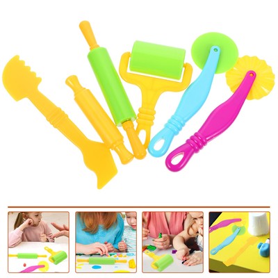  6 Pcs Ausstechformen Für Ton Farbige Ton-Ton-Werkzeuge Kind
