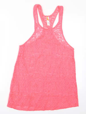 Ocean Club Damen rosa Polyestermischung T-Shirt Größe 6-Biene