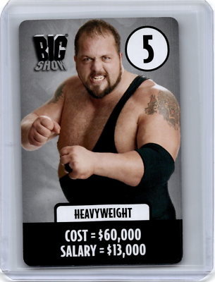 2006 WWE DVD Board Game Card Big Show | eBay