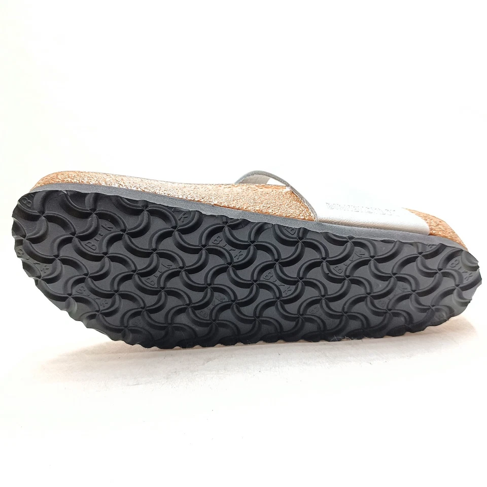 BIRKENSTOCK DONNA GIZEH 0043851 SILVER ARGENTO SANDALI CIABATTE INFRADITO - Immagine 4 di 4