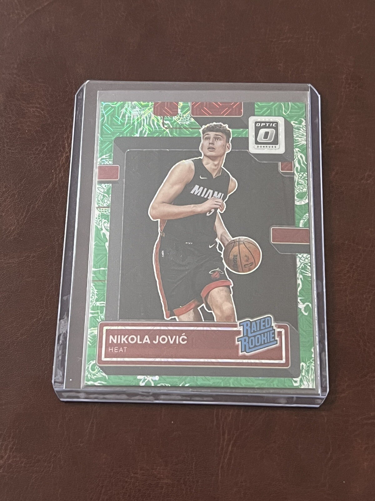 Nikola Jovic 2022-23 donruss optic rated rookie green Dragon #224 SSP