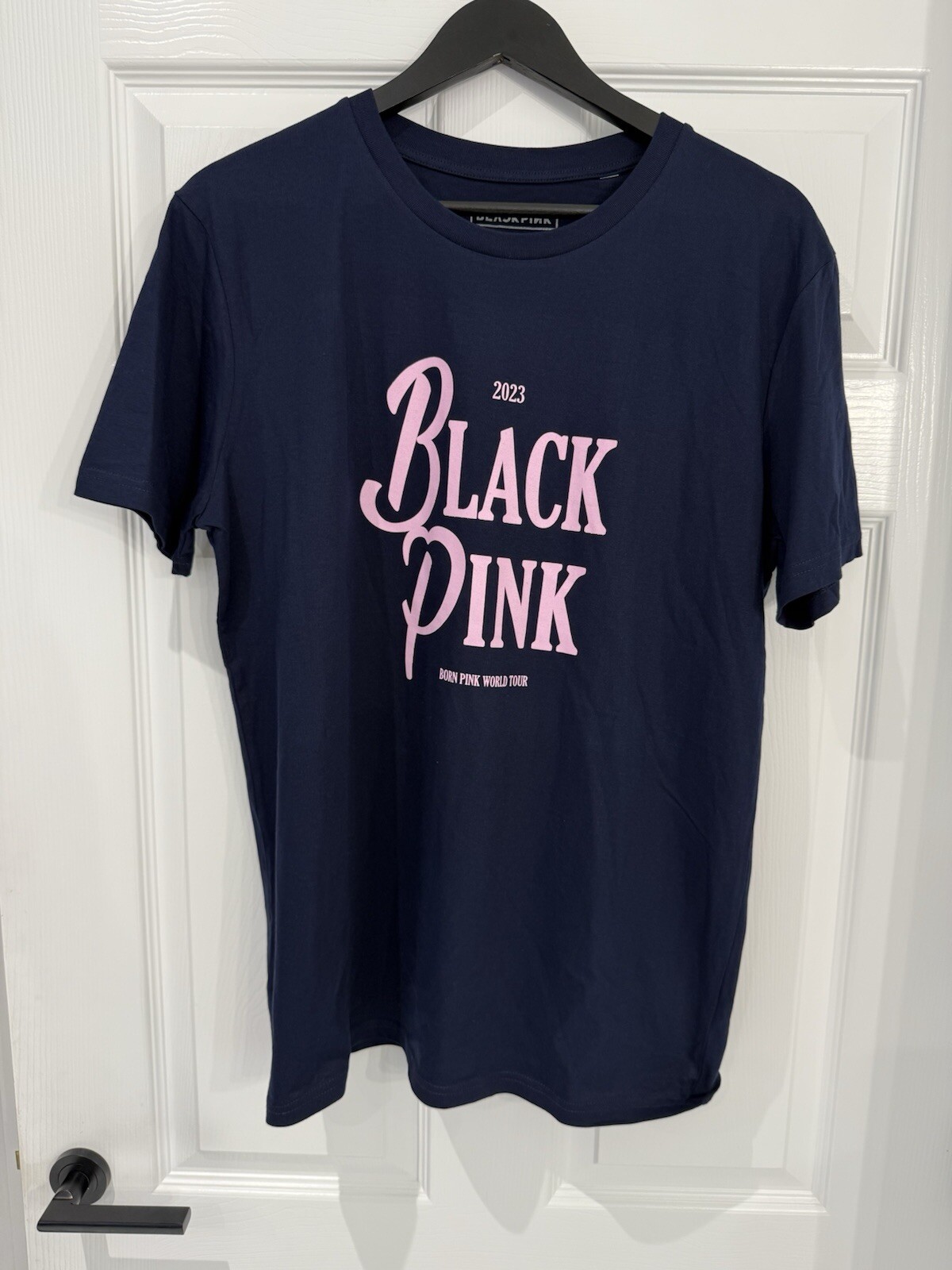 Blackpink Born Pink World Tour 2023 T-shirt Official Tshirt Top KPop - Large