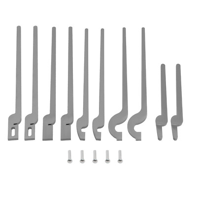 5x Beginner Blacksmith Bladesmith Forge Tongs Tools Kit Knife Making Tongs Set