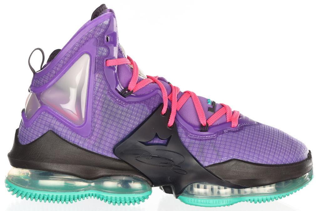 NIKE LEBRON 19 ナイキ レブロン 19 バッシュ 紫 Amazon | Nike Lebron XIX。, ファントム/キャニオンパープル