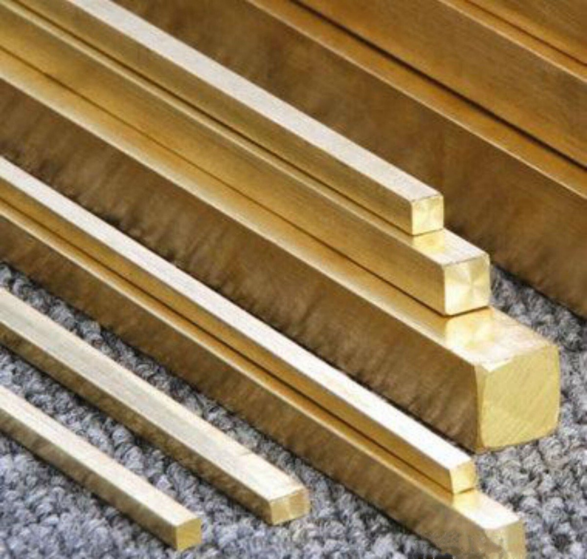 Brass Flat Material Brass Flat Bar Brass Flat Plain 4mm