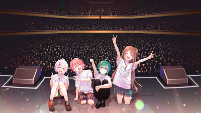 Anime middleguitaro nijisanji audience akabane youko Playmat Gaming Mat Desk