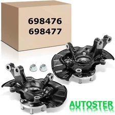 For 2014-2018 Toyota Corolla Matrix Front Steering Knuckles & Wheel Hub Bearings