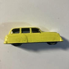 Goodee 1950's Small 3" Toy Metal Yellow Car Nice Shape