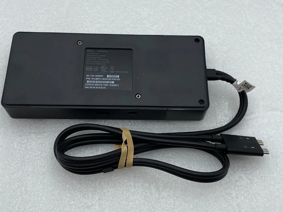 Dell Performance Dock WD19DCS K20A Dual USB-C Docking Station FREE S/H - Image 2 of 4