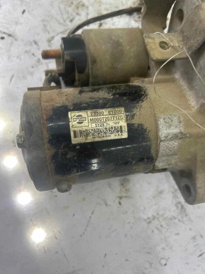 Fits 2004-2006 Nissan Maxima Starter Motor 3.5L OEM#:233008Y000 Foto 2 de 3