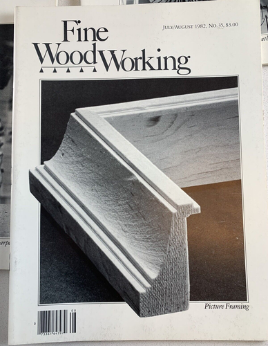 Taunton's Fine Woodworking Magazine Lot of 9 Issues 1981, 1982 Vintage - Picture 11 of 16