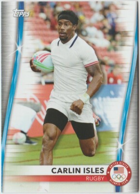 2021 Topps U.S. Olympic Team #5 Carlin Isles