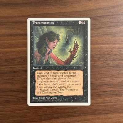Transmutation NM/VLP Chronicles Magic the Gathering Card MTG TCG