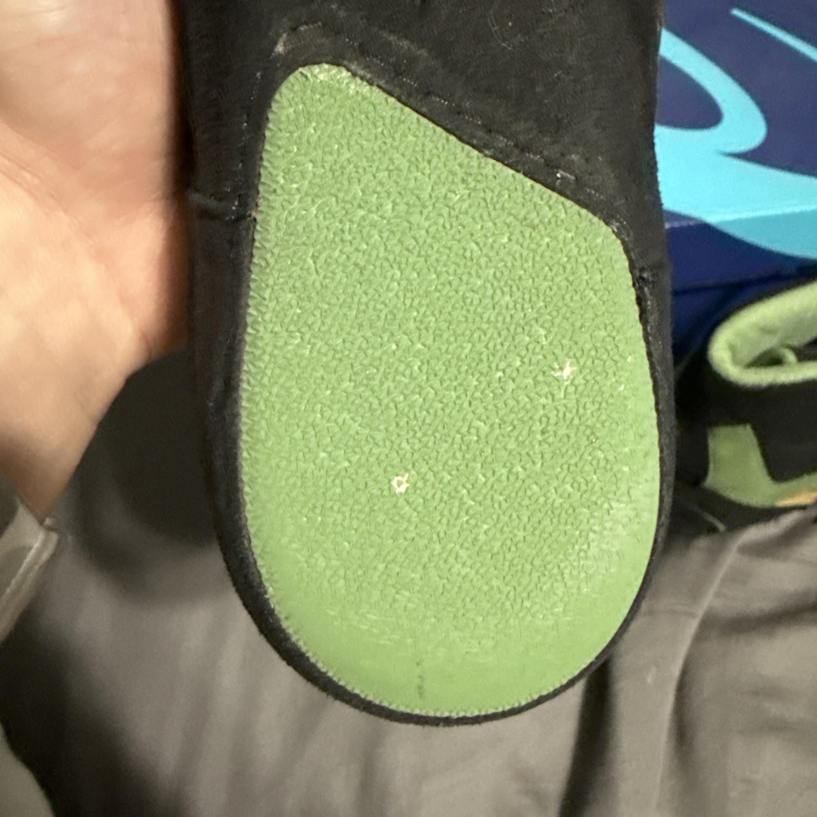 ASICS INTERNATIONAL LYTE SIZE 6.5 WRESTLING SHOES MENS BLACK AND GREEN  thumbnail 8