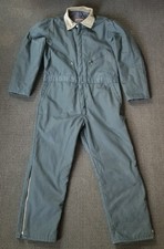 Zero Zone Coveralls by Walls Insulated Rare Quilted Lining / Gray / Large