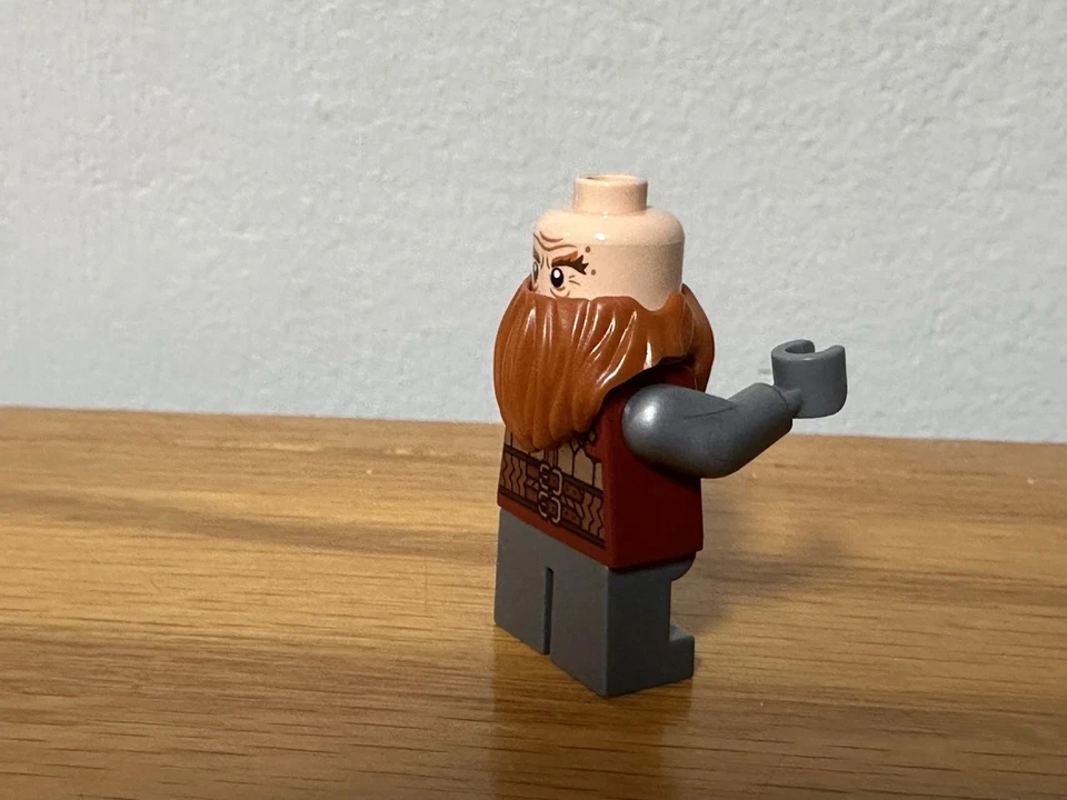 LEGO Dain Ironfoot Dwarf Minifigure LOTR The Hobbit - lor107 79017 - Image 3 of 4