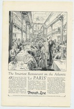 French Line Le Paris Smartest Restaurant on t...