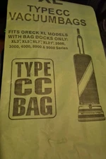 Reinlichkeit 8 PK Oreck type CC XL Vacuum Bags, Fit All Oreck XL Upright Vacuum