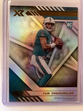 Panini 2020 XR Tua Tagovailoa Miami Dolphins Rookie Card #102. rookie card picture