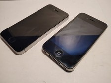 Apple Iphone 4S Model No. A1387 Silver  Apple iPhone Model A 1662 Untested