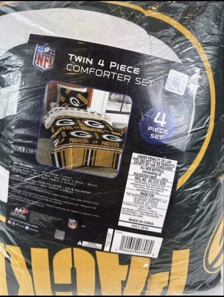 football Green Bay Packers Bedding Set