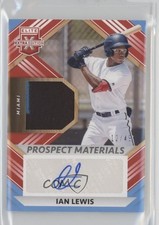 2022 Panini Elite Extra Edition Red 12/49 Ian Lewis #PMS-IL Auto 1h6a