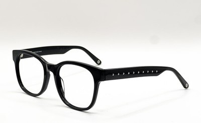 Muse 35-002846 Shiny Black Cat Eye Authentic Eyeglass Frames 53-20-145
