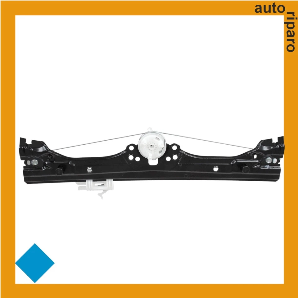 MECCANISMO ALZACRISTALLO ELETTRICO SENZA MOTORE ANT SINISTRO PER FIAT 500 2007 - Immagine 2 di 4