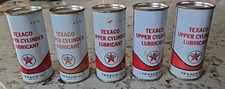 Lot Of 5 1963 Vintage Texaco Upper Cylinder L...