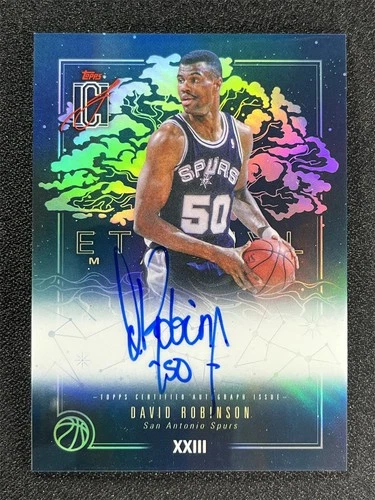 2025 Topps Signature David Robinson Base (RAW)