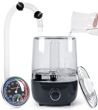 Top fill Reptile Fogger Terrariums Humidifier Fog Machine Mister with 4L Visi...