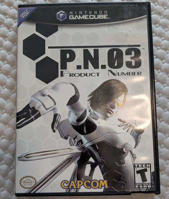 P.N.03 (Nintendo GameCube, 2003) - Tested! CIB Complete in Box US Version