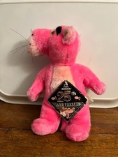 The 24K Company PINK PANTHER 25th Anniversary Plush Toy With Tags