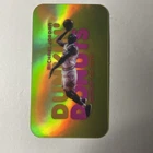 🔥RARE GOLD🔥 1998 Skybox Michael Jordan- Dunkin Go'Nuts Refractor Tobacco Card