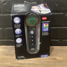 Braun No Touch 3 In 1 Thermometer Black BNT400 New In Box