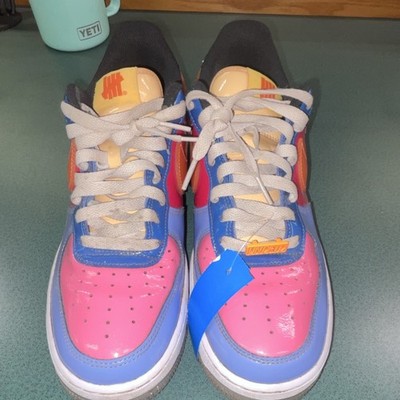 Nike Undefeated Air Force 1 Low Multi-Color DV5255-400 Total Orange
