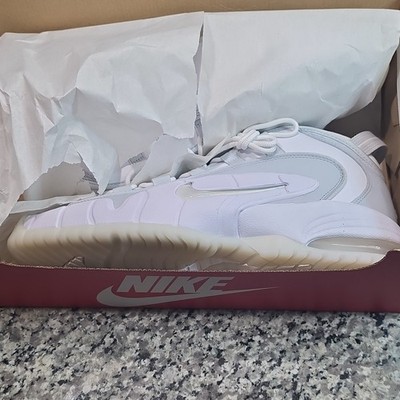 Nike Air Max Penny 1 Men s Mid Top Lace-Up Leather Sneakers White DV7220-100