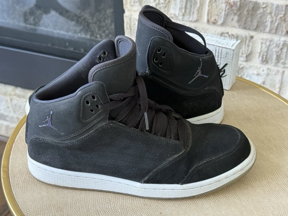 Jordan 1 Flight 5 Premium Black White 2016 Size 9.5 - Image 2 of 4