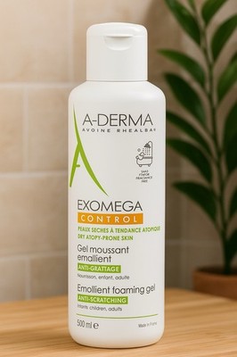 A-DERMA Exomega Control Emollient Foaming Gel   500 ml