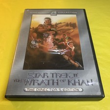 STAR TREK II: The Wrath of Khan DVD, 2002, 2-Disc Set, Directors Edition 