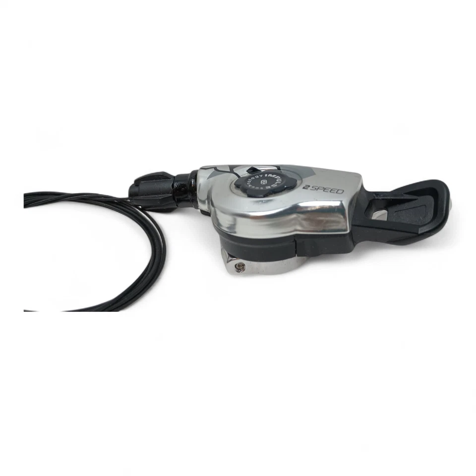 SRAM XO 2 Speed Chrome Silver Left Hand Shfiter MTB RETRO NOS - Image 3 of 4