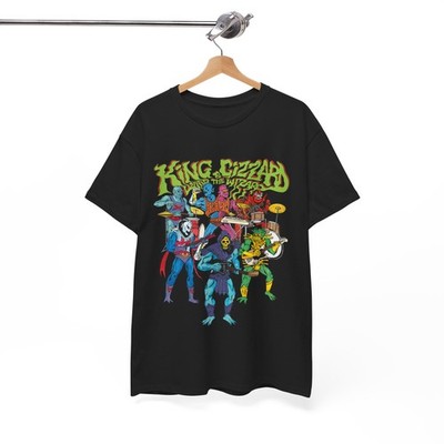 King Gizzard and the Lizard Wizard Shirt- Dancing Aesthetic Gizzard Unisex Shirt