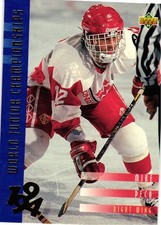 1993-94 Upper Deck #542 Mike Peca WJC RC