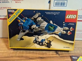 LEGO Vintage 1985 Classic Space Fx Star Patroller 6931 rare samsonite canada box