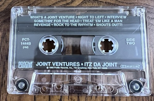 Joint Ventures: itz da joint (1993 Profile) Cassette Tape Brand New Rap HipHop - Picture 4 of 5