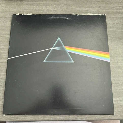 Pink Floyd Dark Side Of The Moon LP Record Canada Import 1st Issue Harvest 1973