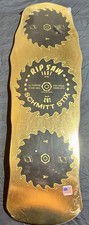 Schmitt Stix Ripsaw Deck Gold and Natural Graphics Skateboard